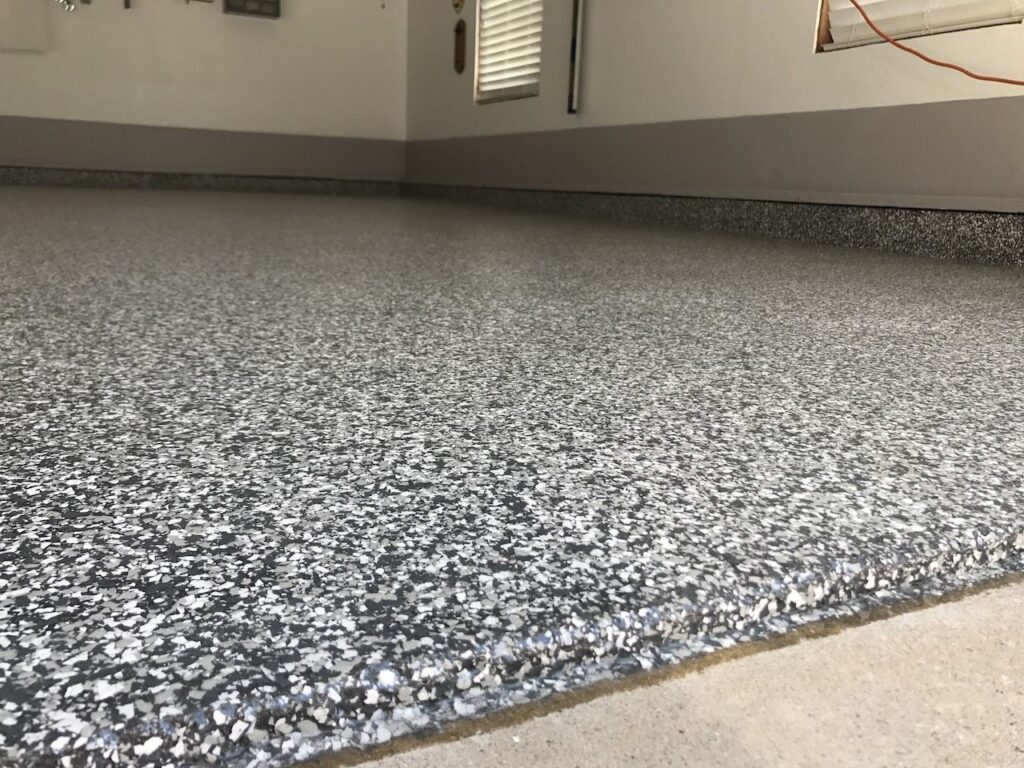 Garage Floor Flake Coating Systems for Durable Floors