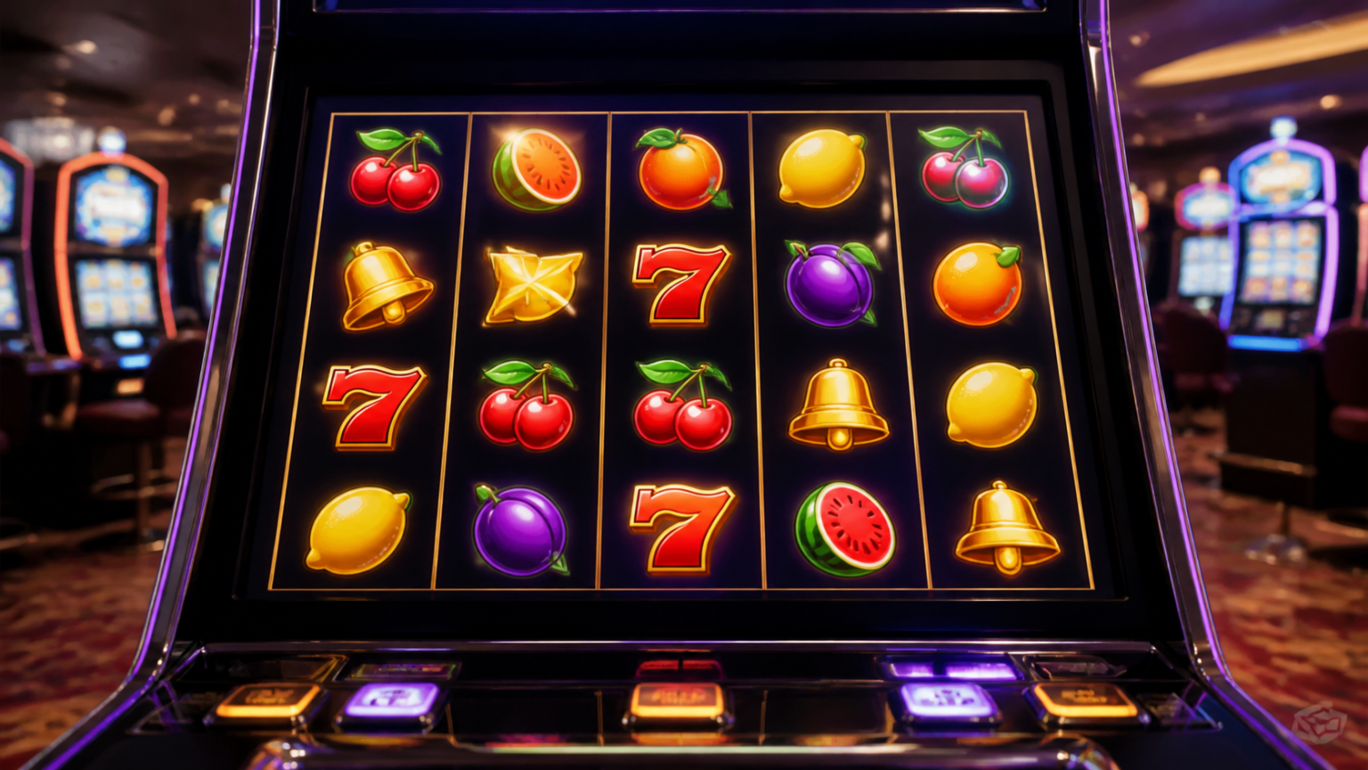How to Approach an Online Slot Game With More Confidence Online slot game screen with colorful reels and casino symbols